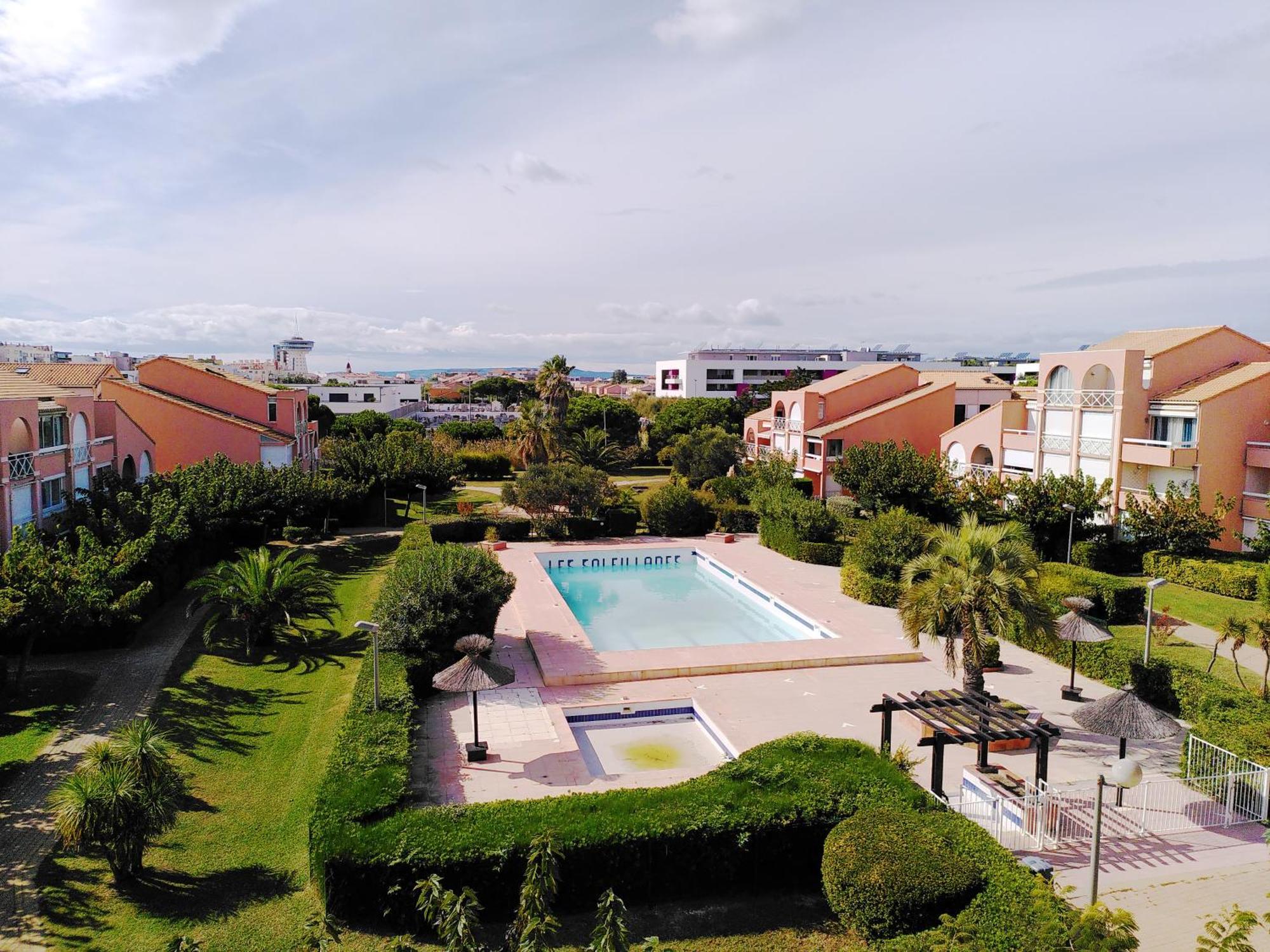 Nid Douillet F2, Clim, Jardin, Piscine, Parking, Plage 200 M Palavas Palavas-les-Flots Exterior foto